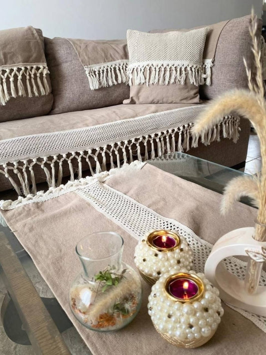 طقم انتريه كتان