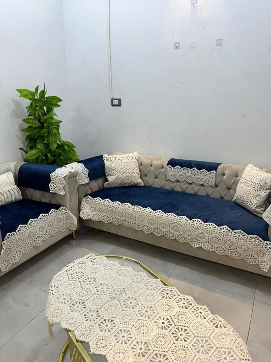 طقم فرش للانتريه تحفه التحف