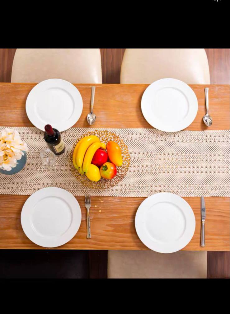 رانر ترابيزة من الكروشيه ✨